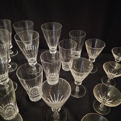 Assorted Crystal Stemware  (DR-JS)