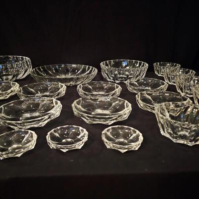 Crystal Serving & Table Side Dishes  (DR-JS)