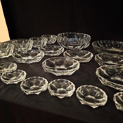 Crystal Serving & Table Side Dishes  (DR-JS)