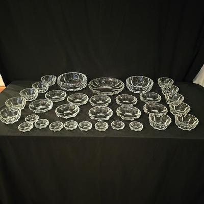 Crystal Serving & Table Side Dishes  (DR-JS)
