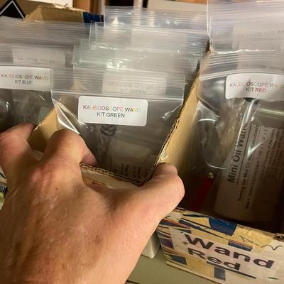 Shelf 71 Inventory Mink Oil Wands, Shoe Black, Red, White, Angelus Paint Markers and More