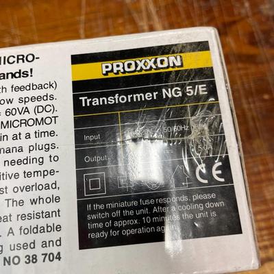 Proxxon Transformer NG 5/E New Unit 3