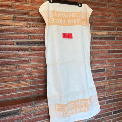 Plains Hotel Cheyenne Towel