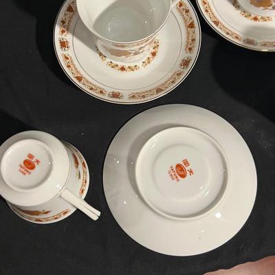 Tatung Taiwan Floral Gold Estate Porcelain China 10+ Person Setting (DR-RG)