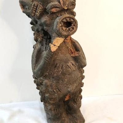 Lot #223  Mambila Statue (Cameroun - Africa) - Terra Cotta