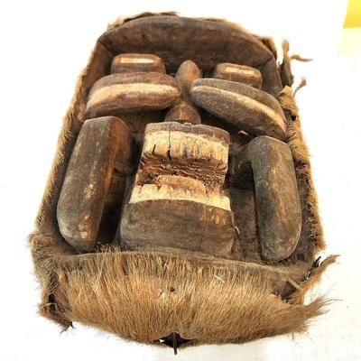 Lot #224  Scary "Bete Guerre" Carved Mask - Ivory Coast (Africa)
