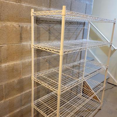 Pair of Wire Metal Shelves (BS-DW)