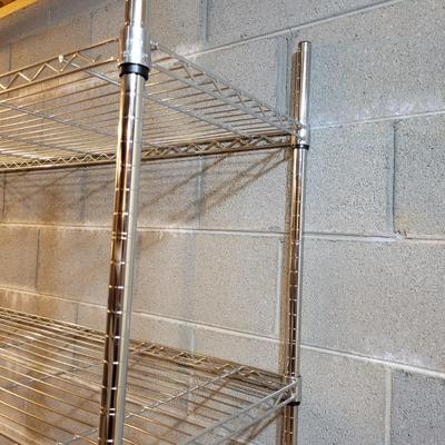 Pair of Wire Metal Shelves (BS-DW)