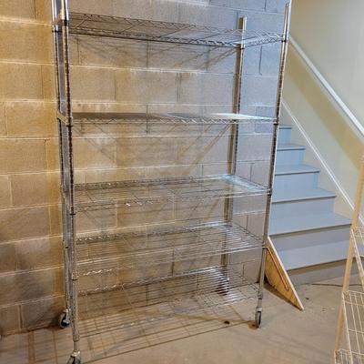 Pair of Wire Metal Shelves (BS-DW)