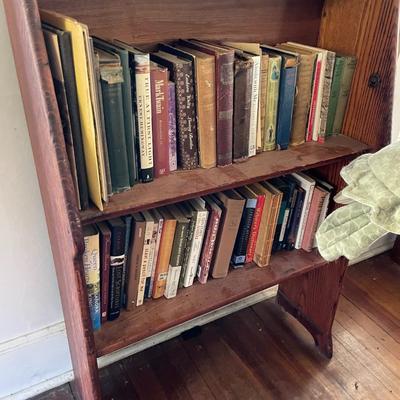 Vintage Wood Bookshelf