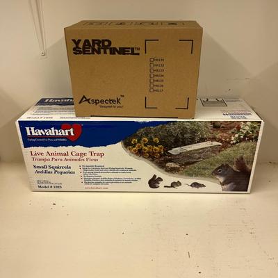Havahart Live Animal Cage Trap & Yard Sentinel (G-MG)