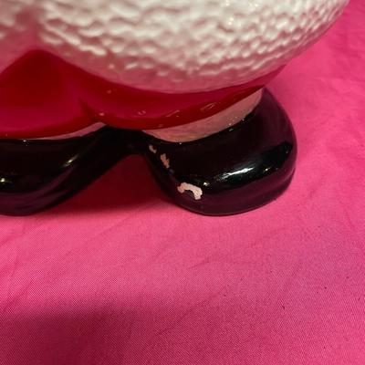 Santa cookie jar