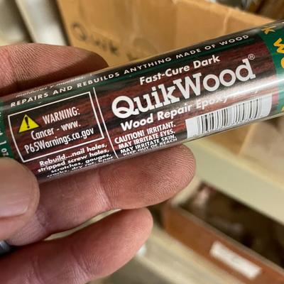 Shelf 73 Inventory Quick Wood Epoxy Putty 100+ Units