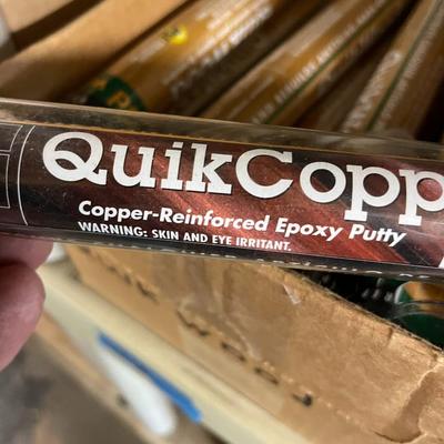 Shelf 73 Inventory Quick Wood Epoxy Putty 100+ Units