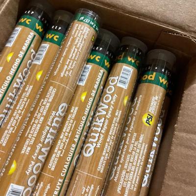 Shelf 73 Inventory Quick Wood Epoxy Putty 100+ Units