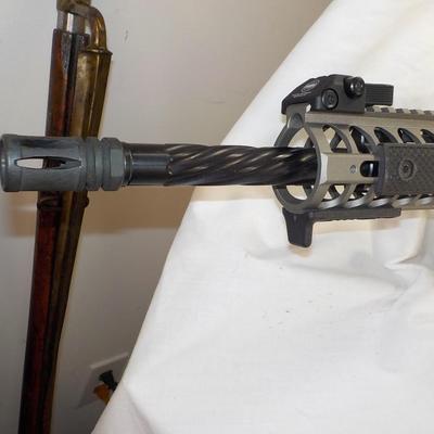 LWRC / AR-15 direct impingement Rifle 5.56 mm Nato./ est. $400 to $1200.