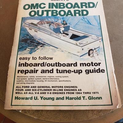 OMC inboard outboard repair manual 1964 through 1965