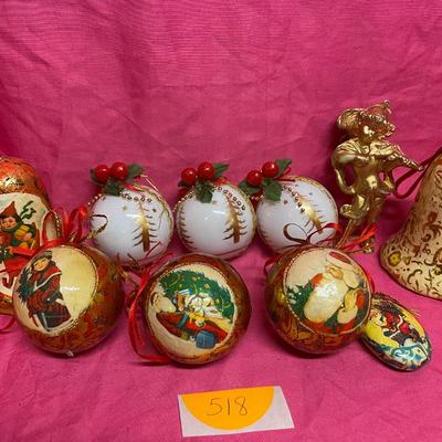 Misc Christmas ornaments