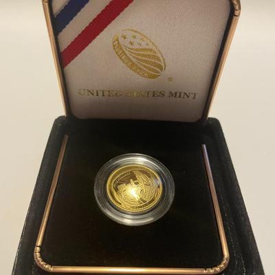 US Mint 2019 Apollo Five Dollar Gold Piece Bullion