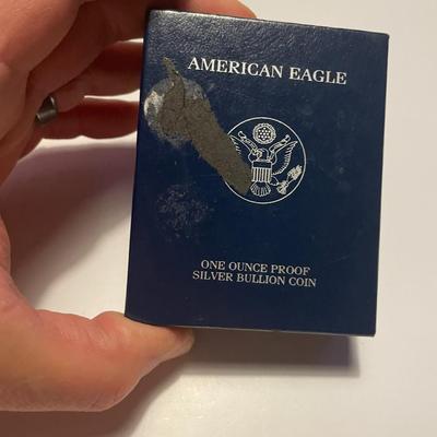 US Mint One Ounce Proof Silver Bullion Coin