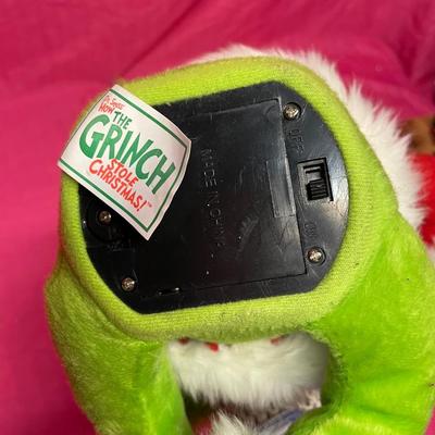 Grinch plush