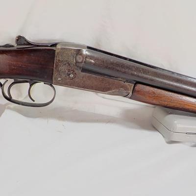 S/S 20 gauge shot gun / Stevens Arms, est. $150 to $300.