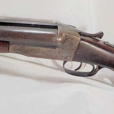 S/S 20 gauge shot gun / Stevens Arms, est. $150 to $300.