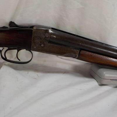 S/S 20 gauge shot gun / Stevens Arms, est. $150 to $300.