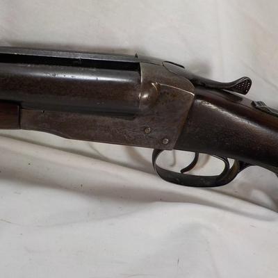 S/S 20 gauge shot gun / Stevens Arms, est. $150 to $300.