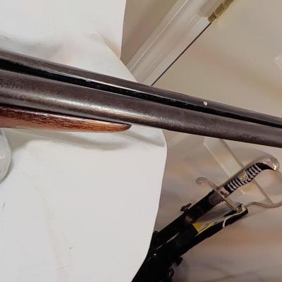 S/S 20 gauge shot gun / Stevens Arms, est. $150 to $300.