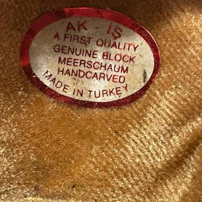 Meerschaum Turkish Pipe with Case