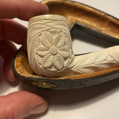 Meerschaum Turkish Pipe with Case