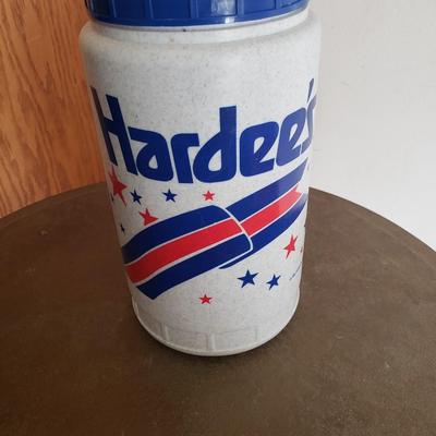 Hardees large soda mug vintage