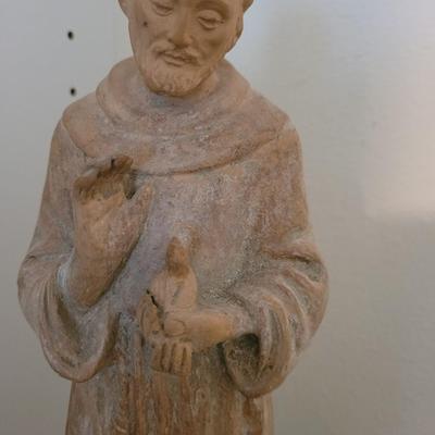 St Francis statue