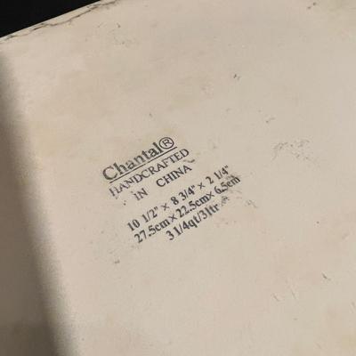 Two Le Crueset Plus Chantal Au Gratin & Casserole Bakeware (K-RG)