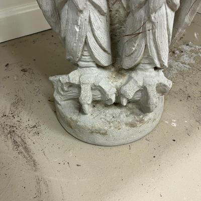 Cement Owl Statue (G-MG)