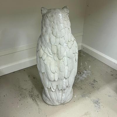 Cement Owl Statue (G-MG)