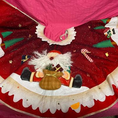 Santa tree skirt