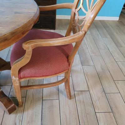 Pr vintage arm chairs