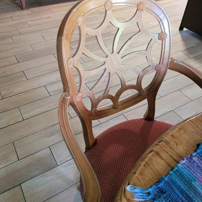 Pr vintage arm chairs