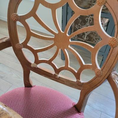 Pr vintage arm chairs