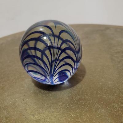 Is glass paper weight large