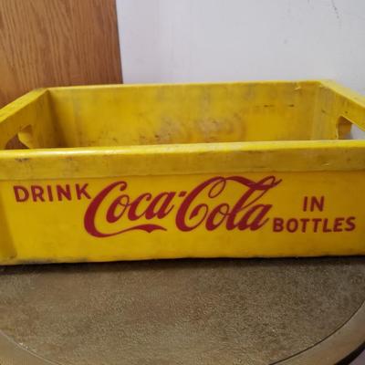 Coca-Cola Tray yellow vintage