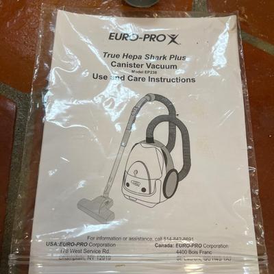 Shark Hepa Canister Vacuum (G-MG)