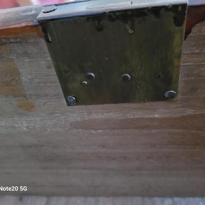 Antique 3 drawer blanket chest