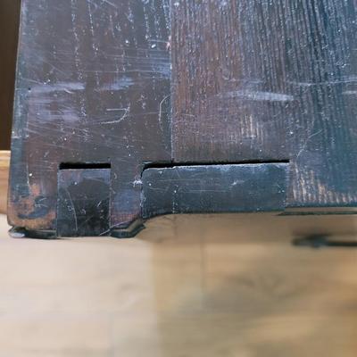 Antique 3 drawer blanket chest