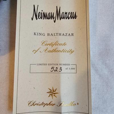 Christopher Radko/Neiman Marcus Blown Glass Wisemen & More  (BR2-JS)