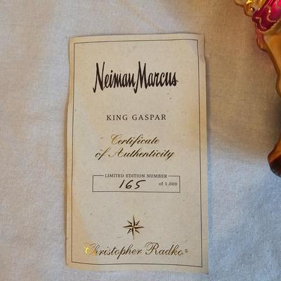 Christopher Radko/Neiman Marcus Blown Glass Wisemen & More  (BR2-JS)