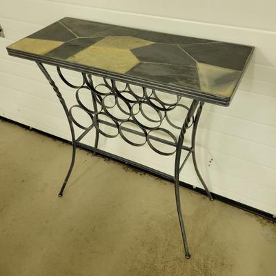 Stone Topped Wine Rack (G-DW)
