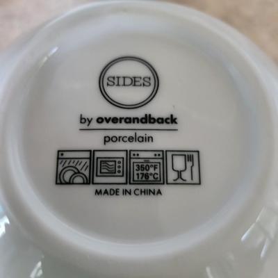 Lot of 7 white bowls